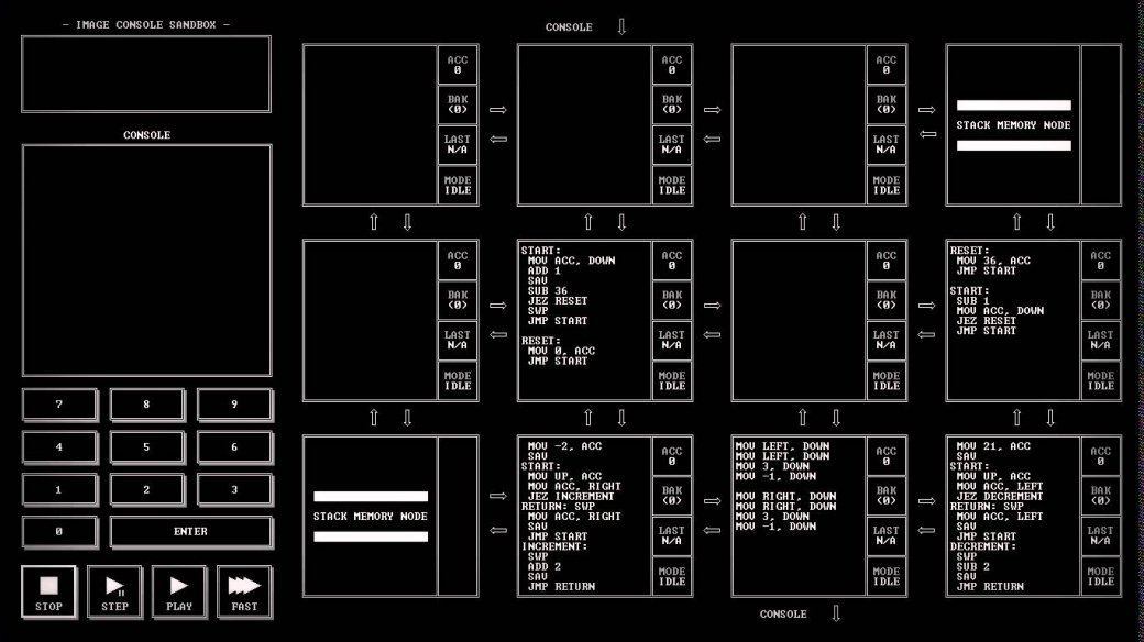 TIS-100: รหัส, ปรับให้เหมาะสม, พิชิต!